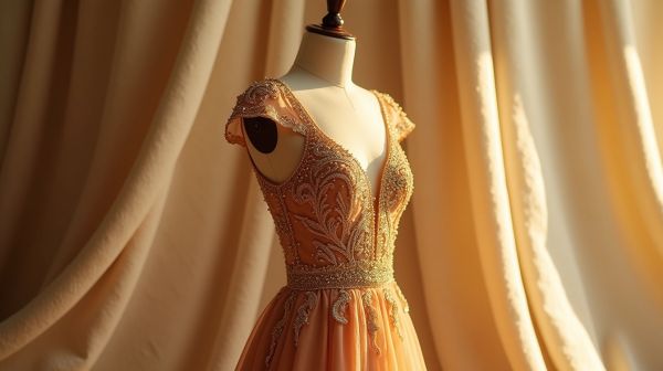 Osez la robe dorée pour briller en toute occasion
